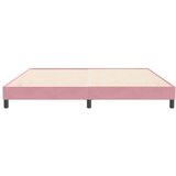  Spring postelja brez vzmetnico Pink 200x220 cm Žamet, (21791289) | Shoptok.si