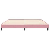  Box Spring krevet bez madracem ružičasti 200x220 cm baršun | shoptok.hr
