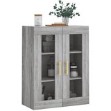  Zidni ormarić siva boja hrasta sonome 69,5 x 34 x 90 cm | Eponuda.com