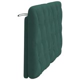  Jastuk za uzglavlje tamnozeleni 120 cm baršunasti | shoptok.hr