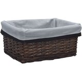  3-dijelni set uklapajućih košara od vrbe smeđi | shoptok.hr