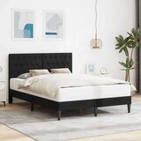  Okvir za krevet s uzglavljem Crna 160 x 200 cm Baršun - Crna 160 x 200 cm | shoptok.hr