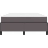  Krevetna konstrukcija Tamno siva 140 x 190 cm tkanina | shoptok.hr