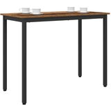  Stol Staro drvo 100 x 50 x 76 5 cm Inženjerska drva i čelik | shoptok.hr