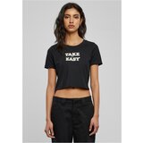 Mister Tee Take It Daisy Cropped Tee black | Shoptok.si