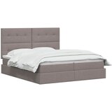  s od storage s uzglavljem Sivosmeđa 180 x 200 cm Tkanina | shoptok.hr