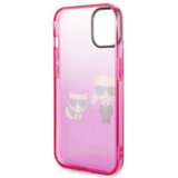 Karl Lagerfeld KLHCP14MTGKCP za iphone 14 plus gradient roza zaščita - full bodies | Shoptok.si