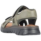 Rieker Sandali temno zelena / večbarvno zelena | Shoptok.si