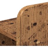  Okvir kreveta s pohranom s uzglavljem Staro drvo 80 x 200 cm | shoptok.hr