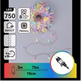 Aigostar LED spoljni božićni lanac 750xLED/8 funkcija 78m IP44 višebojan | Eponuda.com