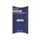 Ulo ak pilot za V5/ V7 0.7mm plavi 1/3 444456