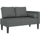 vidaXL Počivaljka s jastucima tamnosiva od tkanine | shoptok.hr