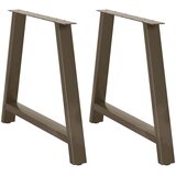  Noge za blagovaonski stol A-oblika 2 kom 100 x (72-73) cm Čelik | shoptok.hr