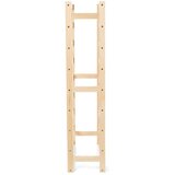 Compactor Držač za boce vina od masivnog bora u prirodnoj boji broj boca 54 kom 60x121x27 cm Luana – | shoptok.hr