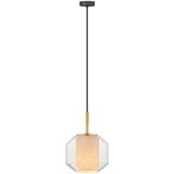 Zuma line 003064-034742-Luster na sajli SOLIX 1xE27/25W/230V prečnik 22 cm zlatna/crna Cene