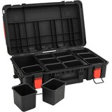  Prijenosni kovčeg crni 56,5x34x16 cm od PP-a | shoptok.hr