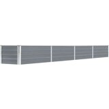 Visoka greda pocinkano jeklo 320x40x45 cm siva, (20618552) | Shoptok.si