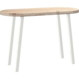 Noge za konzolno mizico 4 kosi bele 72 cm jeklo | Shoptok.si