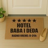 Moja poklon kutija Otirač Hotel Baba i deda, 60x40cm Cene