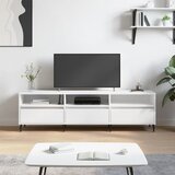 vidaXL TV omarica bela 150x30x44,5 cm inženirski les Cene