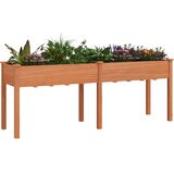  Sadilica s oblogom smeđa 203 x 53 x 76 cm od masivne jelovine | shoptok.hr