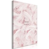  Slika - Pink Feathers (1 Part) Vertical 80x120 Cijene