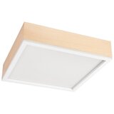  plafonsko svetlo natural square 4xE27/15W/230V 39x39 cm borovina/bela | Eponuda.com