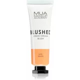 MUA Makeup Academy Blushed Liquid Blusher tekuće rumenilo nijansa Tutti Frutti 10 ml