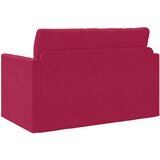  Krevet na razvlačenje Vinska crvena 124 x 71 x 78 cm Baršun | shoptok.hr