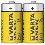 Varta 2014 - 2 kom cink-ugljenična baterija SUPERLIFE C 1,5V | Eponuda.com