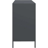  Komoda antracit 135x39x73,5 cm hladno valjani čelik | shoptok.hr