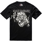 Brandit Iron Maiden Tee Shirt Design 3 ( glow in the dark pigment) black Cene