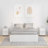  Noćni ormarići 2 pcs Visoki sjaj bijela 30,5 x 30 x 43 cm | shoptok.hr
