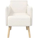  Ukrasna fotelja Krem Bouclé | shoptok.hr
