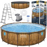 Bestway bazenski set Wood (488x122cm) | shoptok.hr