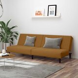  Dvosjed na razvlačenje smeđi baršunasti | shoptok.hr