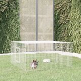 vidaXL Kavez za zečeve 110 x 110 x 55 cm od pocinčanog željeza Cijene