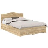  Konstrukcija postelje Sonoma hrast 150 x 200 cm Konstruiran les, (5000102177) | Shoptok.si