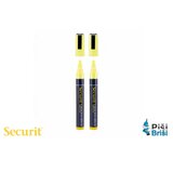 SECURIT MARKERJA s tekočo kredo MEDIUM RUMENE barve BLSMA510YE | Shoptok.si