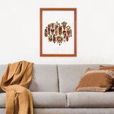 Wallity CAM658381918 multicolor decorative framed painting | ePonuda.com