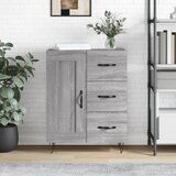 vidaXL Komoda boja hrasta sonome 69 5 x 34 x 90 cm konstruirano drvo | shoptok.hr