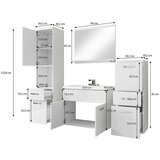 P & B kopalnica alba, bela, 4-Delno | Shoptok.si