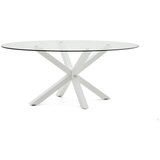 Kave Home Blagovaonski stol sa staklenom pločom stola 100x200 cm Argo – | shoptok.hr