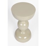 White Label Kovinska okrogla stranska mizica ø 31 cm Lars – | Shoptok.si