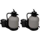  Crpke s pješčanim filtrom 2 kom 600 W 17 000 L/h | shoptok.hr
