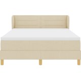 Box Spring postelja s matračem Krem 140x200 cm Tkanina, (22051811) | Shoptok.si