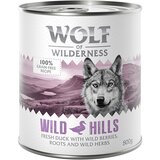 Wolf of Wilderness Ekonomično pakiranje: 24 x 800 g - Wild Hills - patka | shoptok.hr