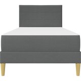  Okvir kreveta s madracem Tamno siva 90 x 190 cm tkanina | shoptok.hr
