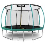  Vrtni profilirani trampolin 14 ft / 435 cm s unutarnjom zaštitnom mrežom Neo-Sport | shoptok.hr
