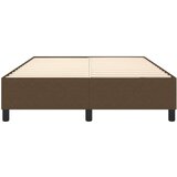  Box spring posteljni okvir temno rjav 140x190 cm blago | Shoptok.si